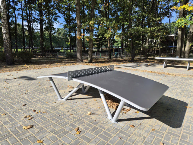 Multispelbord ARCHPINGO Outdoor, grå (RAL 9006)