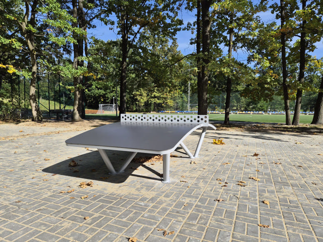 Multispelbord ARCHPINGO Outdoor, grå (RAL 9006)