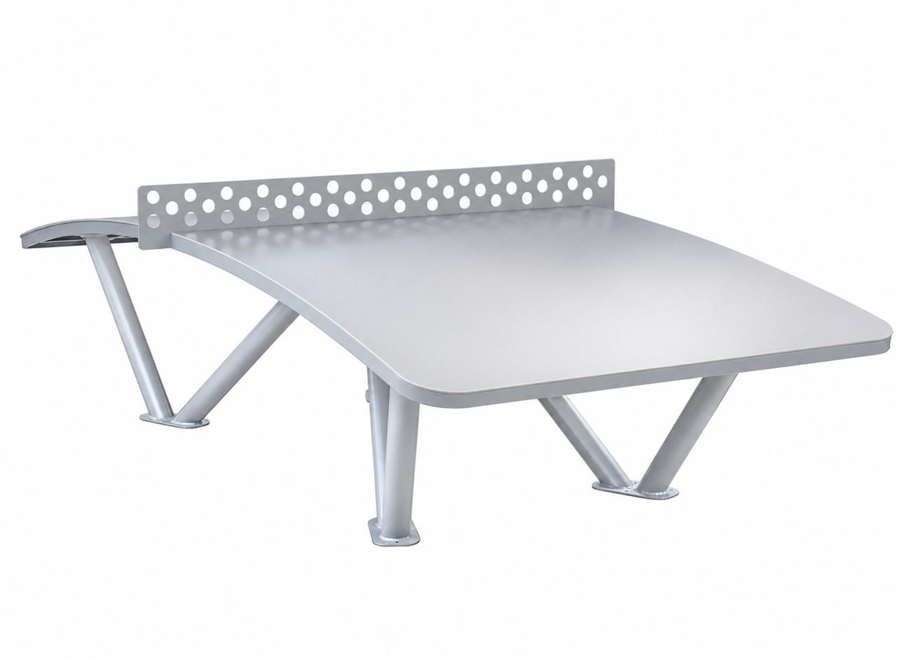 Multispelbord ARCHPINGO Outdoor, grå (RAL 9006)