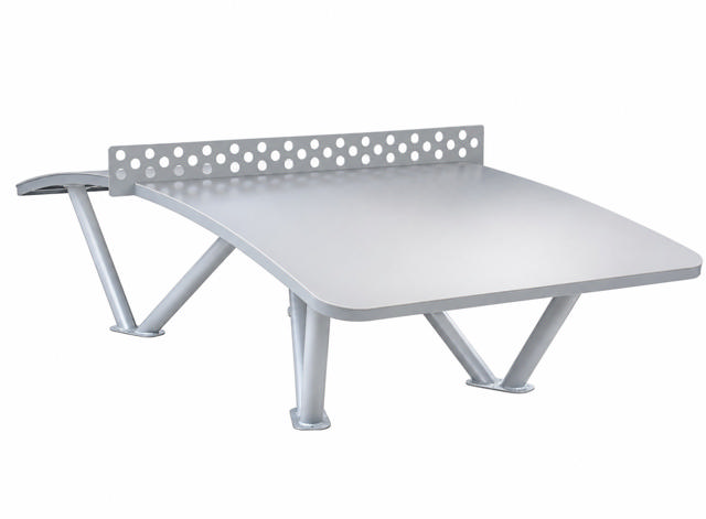 Multispelbord ARCHPINGO Outdoor, grå (RAL 9006)