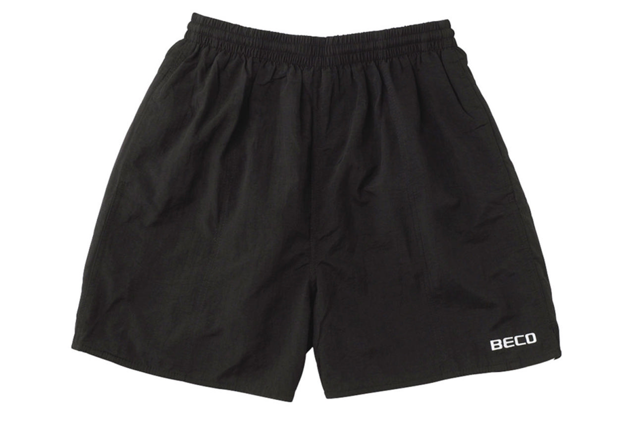 Badshorts - Pojke, Svart, Strl 140