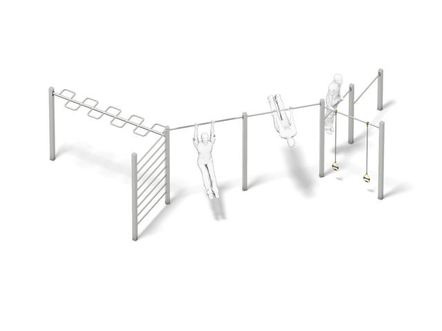 Uteaktivitet Calisthenics-ENTERPRISE Playparc