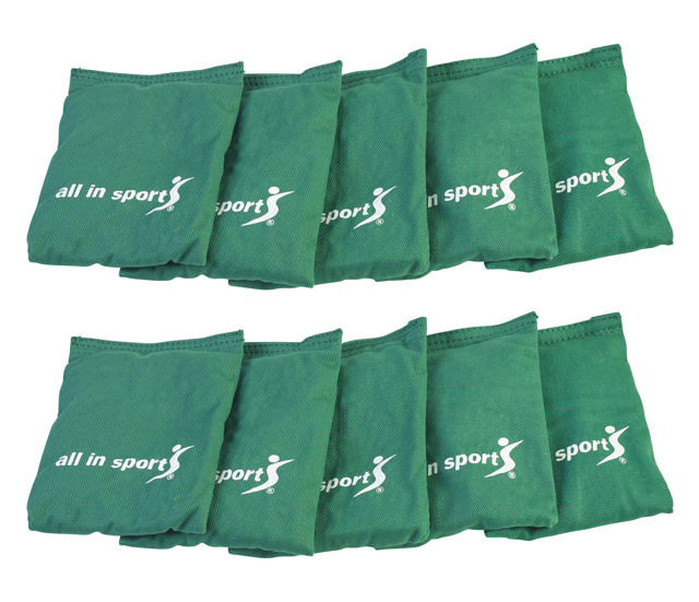 Ärtpåsar, 10-pack, gröna