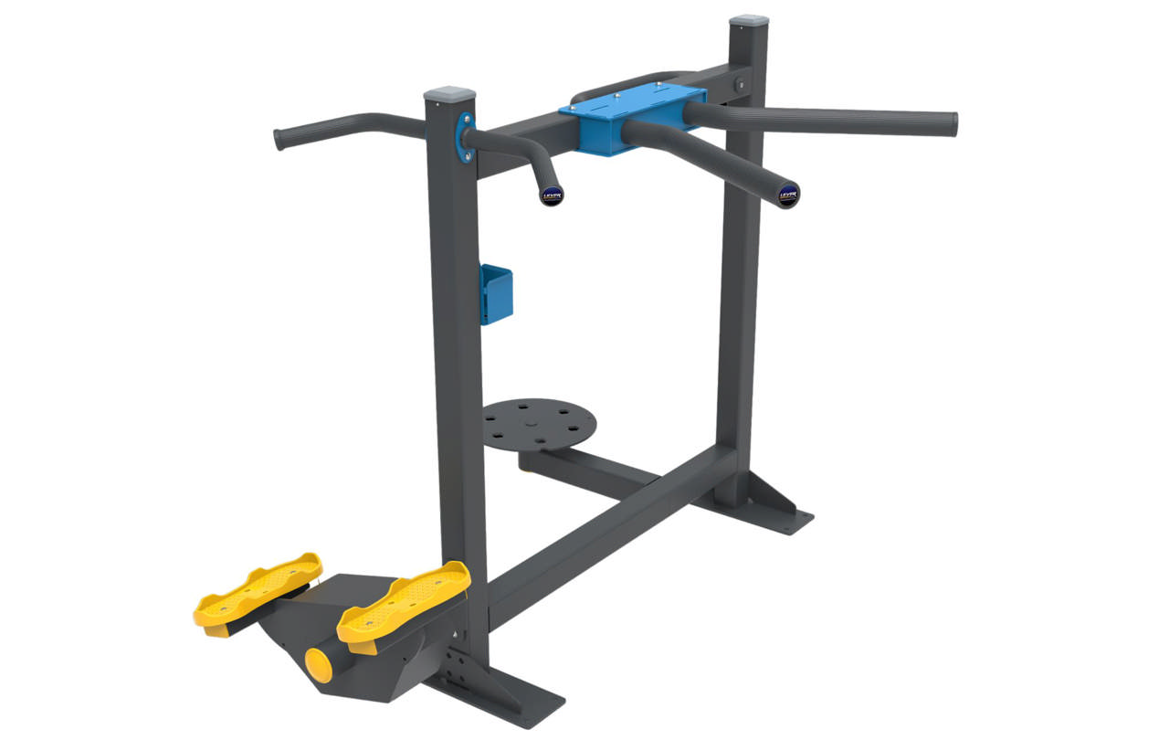 Bar Dips Step Twist