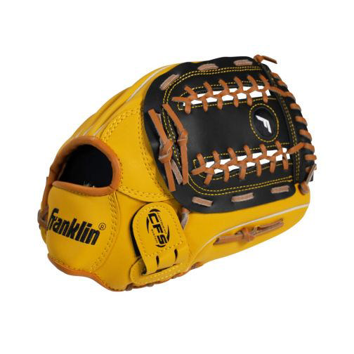 Basebollhandske Junior med kardborre, vänster