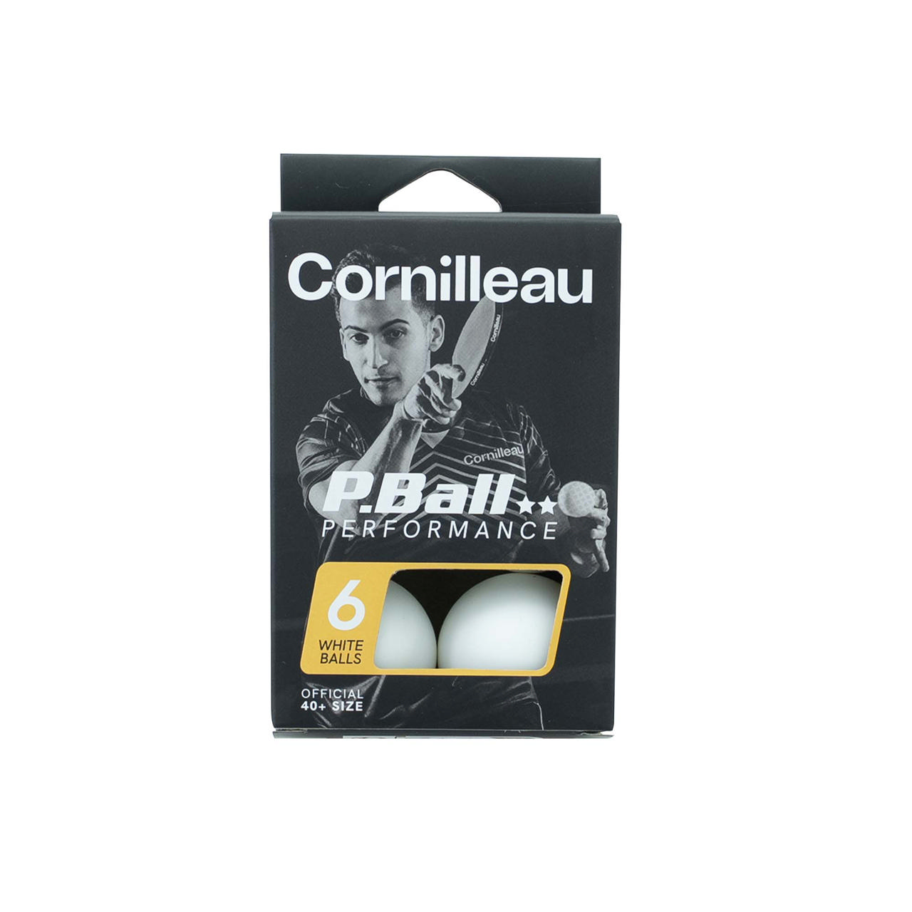 Bordtennisboll CORNILLEAU 2 star, 6-p
