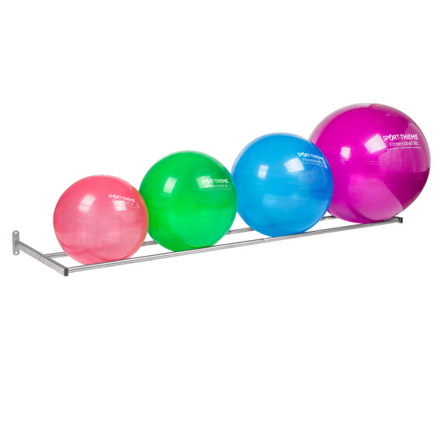 Seinäteline jumppapalloille
