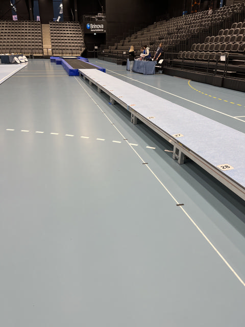Vauhdinottomatto volttiradalle 16 x 1 m x 25 mm, vaaleansininen