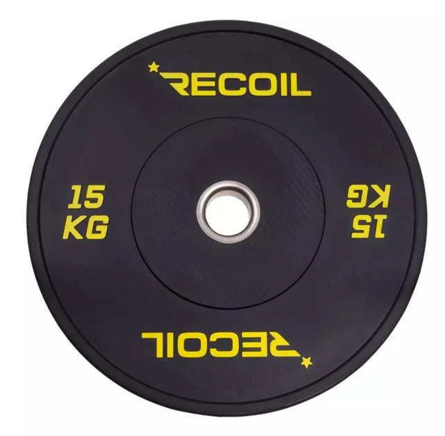 Levypaino Recoil Bumper Plate Pro 15 kg