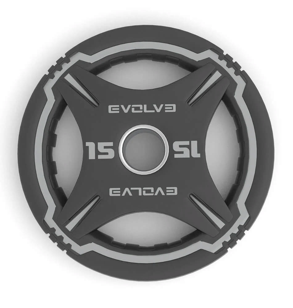Levypaino Evolve TPU Urethane 15 kg, otekahvallinen