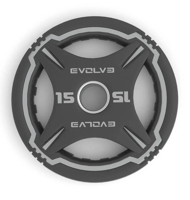 Levypaino Evolve TPU Urethane 15 kg, otekahvallinen
