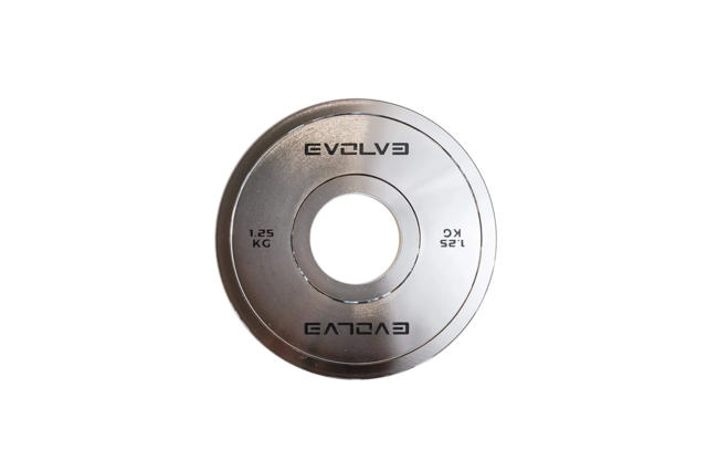 Teräslevypaino Evolve Powerlifting Steel Plate 1,25 kg
