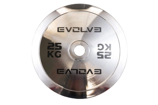 Teräslevypaino Evolve Powerlifting Steel Plate 25 kg