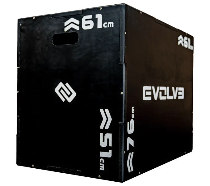 Ponnistusarkku 3-in-1 puinen Evolve