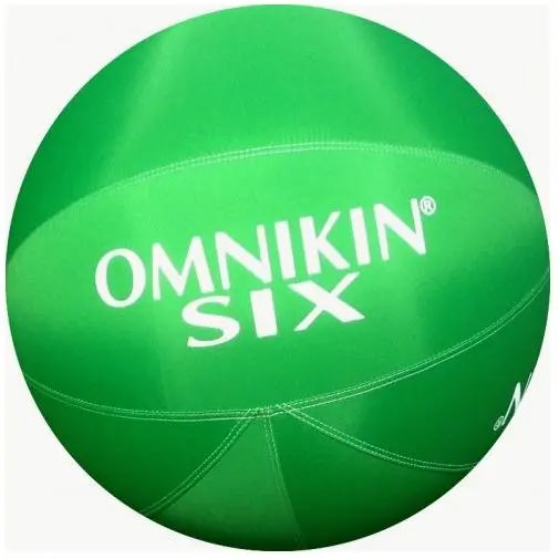 Six Ball OMNIKIN, 46 cm, Grön