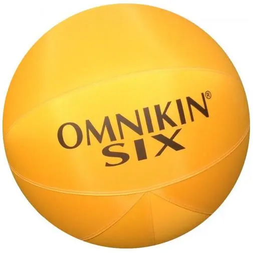 Six Ball OMNIKIN, 46 cm, Gul