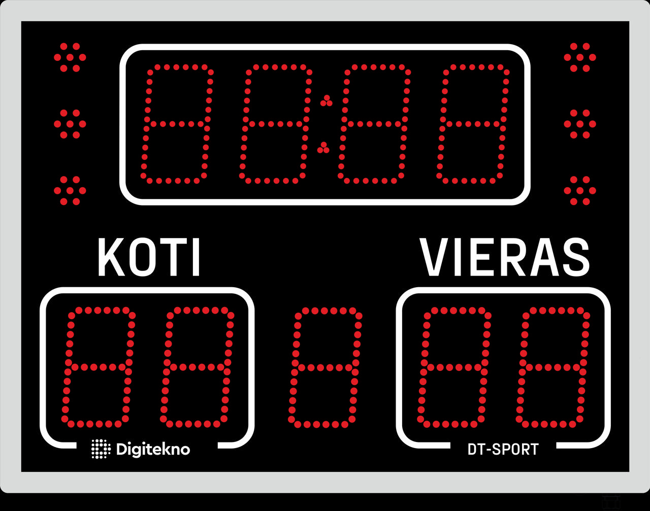 Tulostaulu DT-SPORT 9150, langattomalla ohjauksella