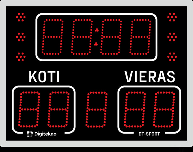 Tulostaulu DT-SPORT 9150, langattomalla ohjauksella