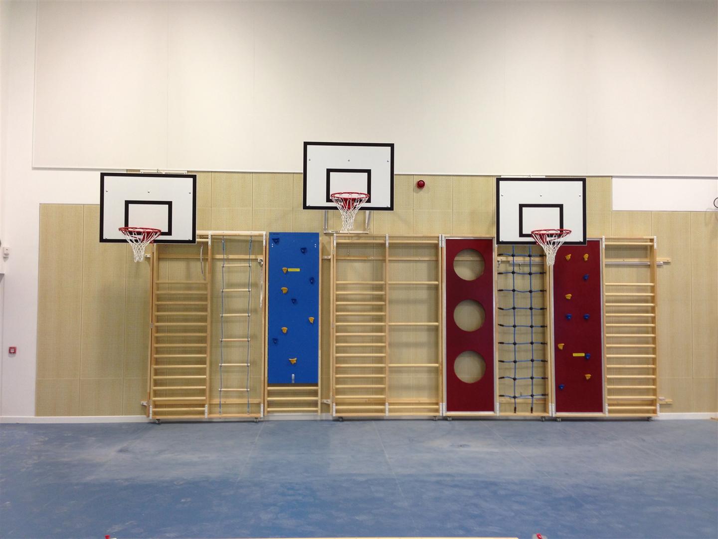 Upward Hinged Practice Basketball Goal Unisport