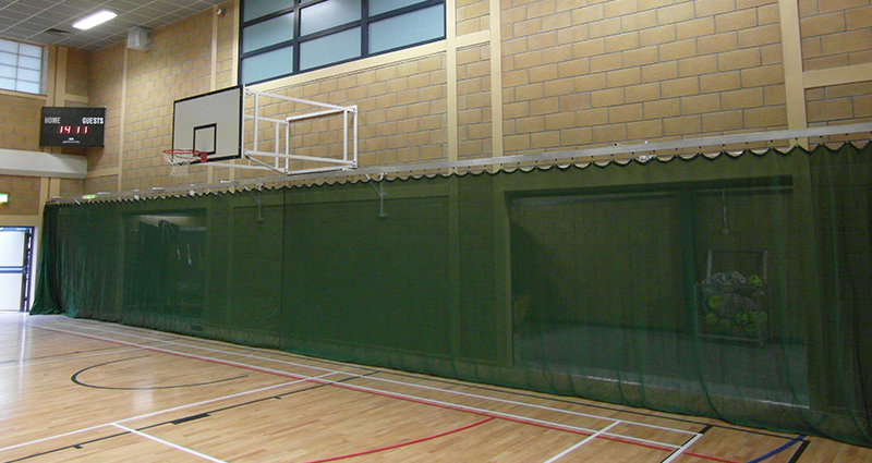 Standard Sports Hall Archery Curtain by Unisport