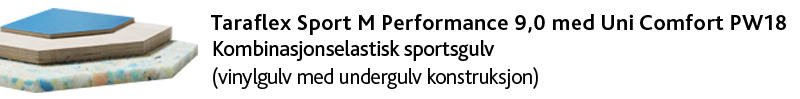 taraflex med undergolv