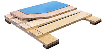 unipsort kombi68s undergolvskonstruktion sportgolv 