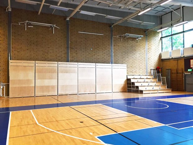 Foldable Bleachers unisport