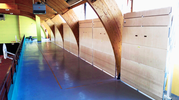 Foldable Bleachers unisport