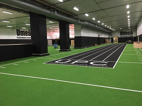 kunstgræs fitness løbebane unisport