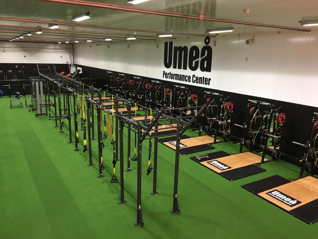 kunstgræs fitness løbebane unisport