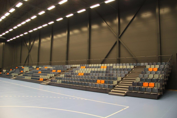 teleskobtribune tribunesæder unisport