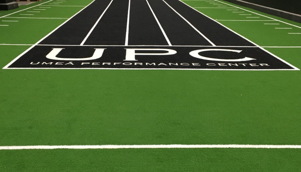 kunstgræs fitness løbebane unisport