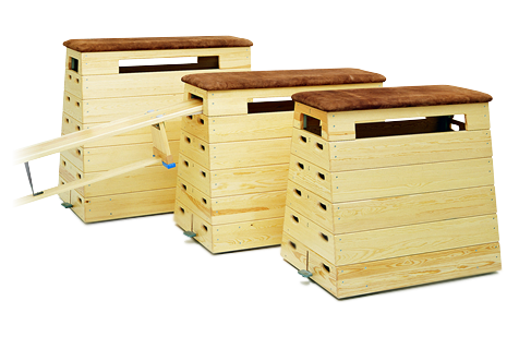 Gymnastic Vaulting Box by Unisport