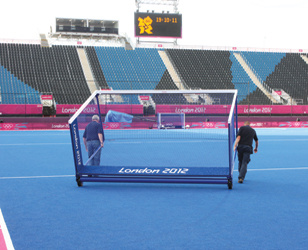 Outdoor Hockey Goals Integral Weighted by Unisport