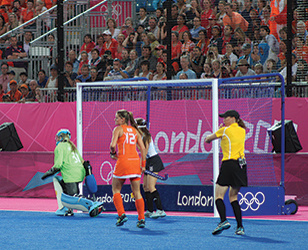 Outdoor Hockey Goals Integral Weighted by Unisport