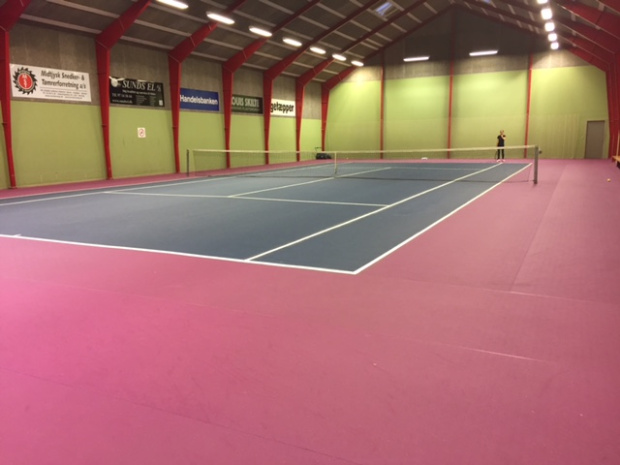 tennisbane tennisunderlag unisport