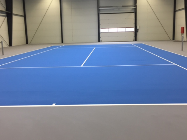 tennisbane tennisunderlag unisport