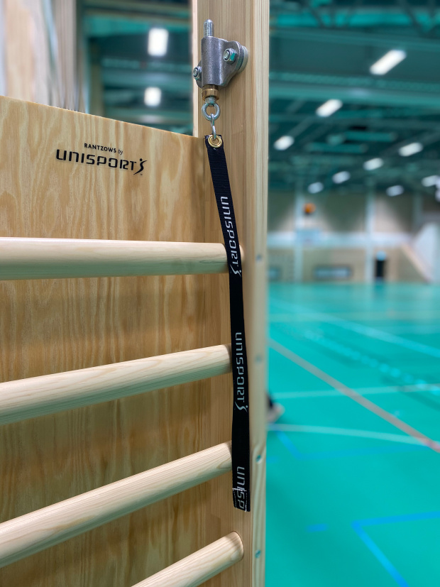 unisport sportgolv sporthall sporthallsinredning harlyckehallen