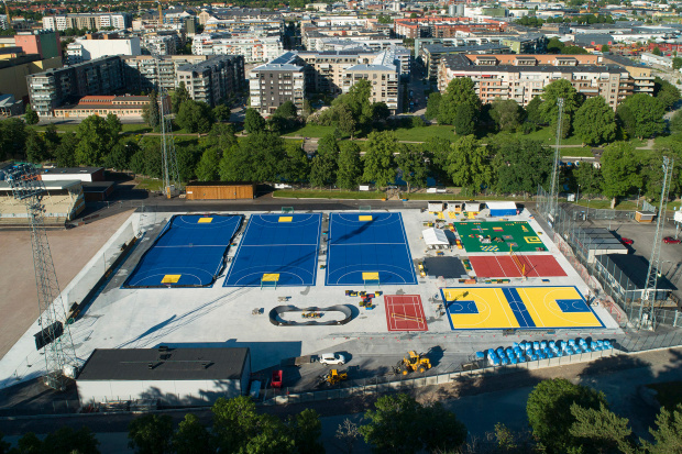 unisport aktivitetsyta uppsala summer zone