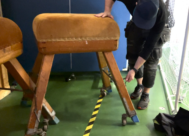 Inspektion hoppbock