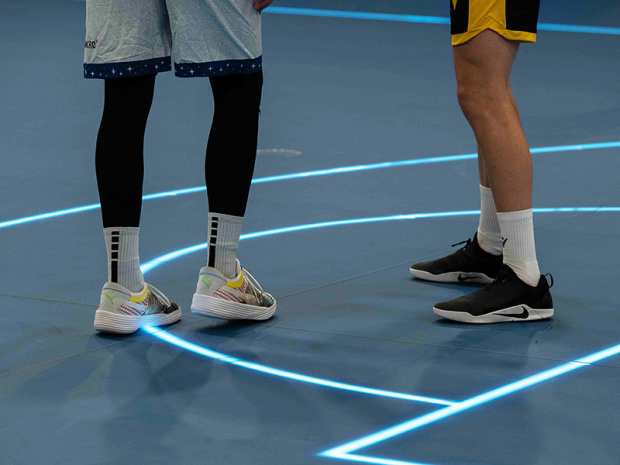 unisport glass floor multisports