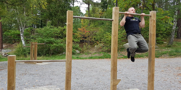 armhävningsstång utform unisport